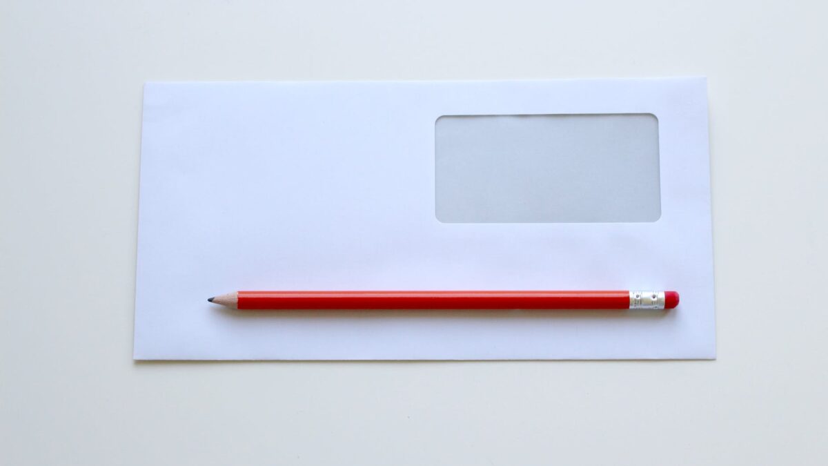blank empty envelope paper