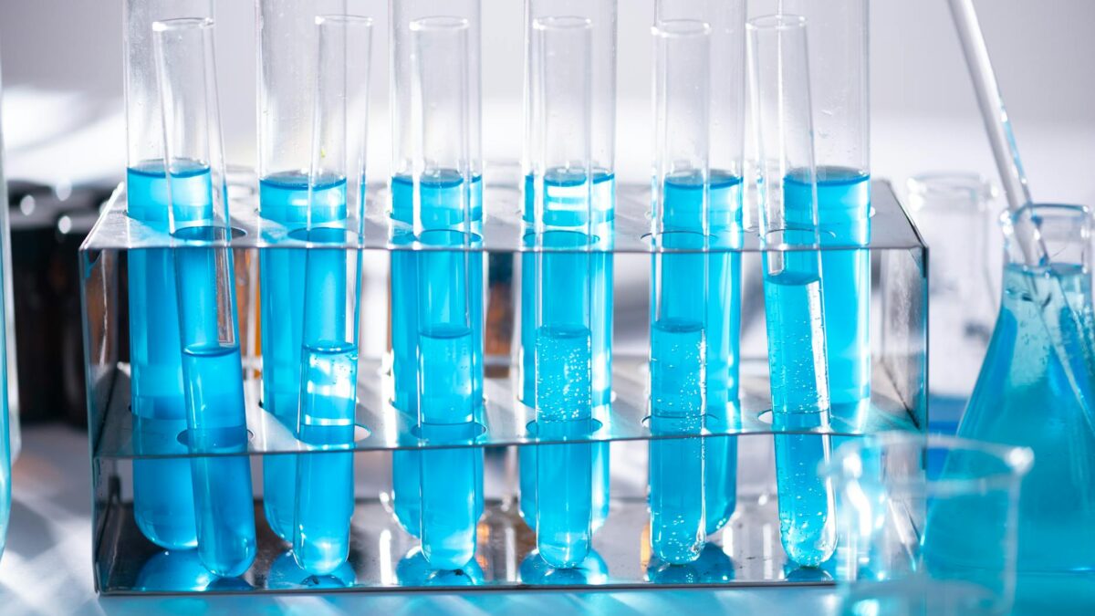 laboratory test tubes