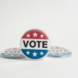 vote pin back buttons